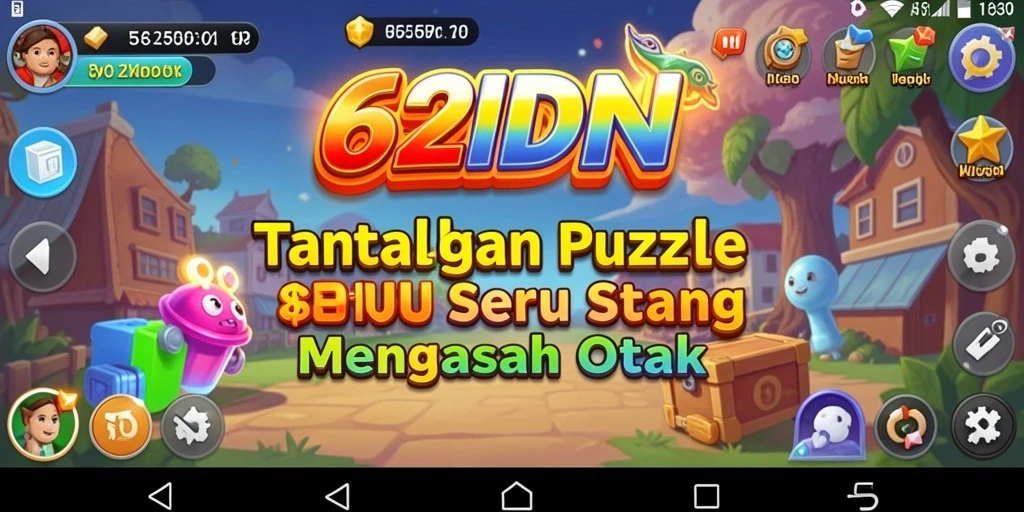 Tampilan gameplay seru dan mengasyikkan dari 62IDN.