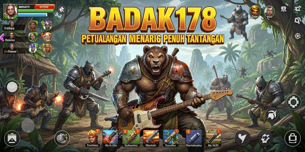 Screenshot gameplay BADAK178 menampilkan aksi petualangan seru.