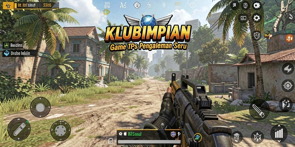 Tampilan gameplay seru di KLUBIMPIAN yang penuh aksi.