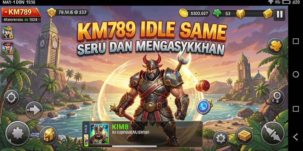 Tampilan gameplay KM789 yang menawan dan interaktif.