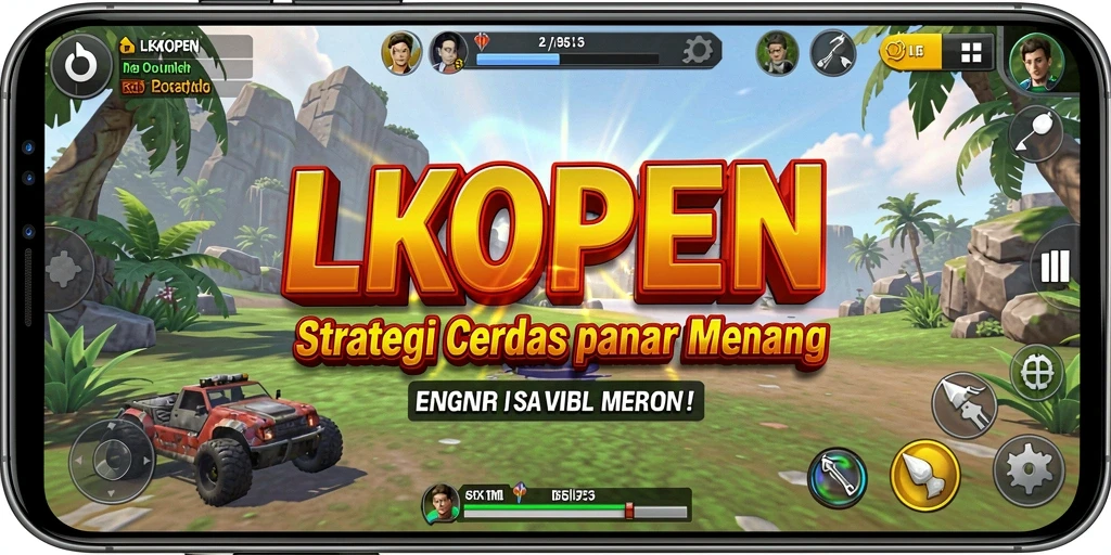 Screenshot <strong>LKOPEN</strong> menunjukkan permainan strategi yang menguji kecerdasan pemain.