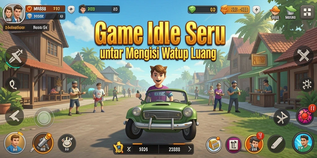 Tampilan gameplay MR888 yang menarik dan penuh warna.