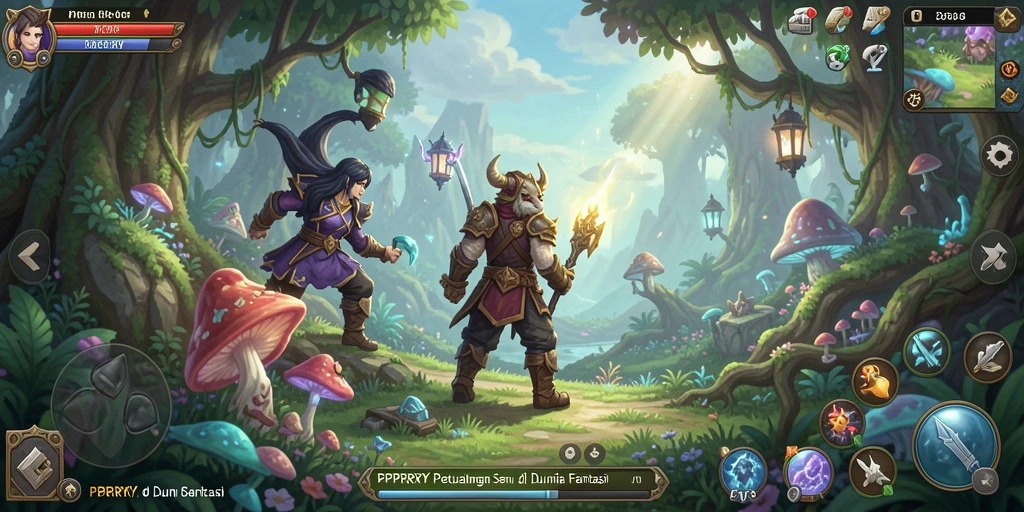 Tampilan screenshot PPRRYY yang menunjukkan aksi seru dalam gameplay petualangan.