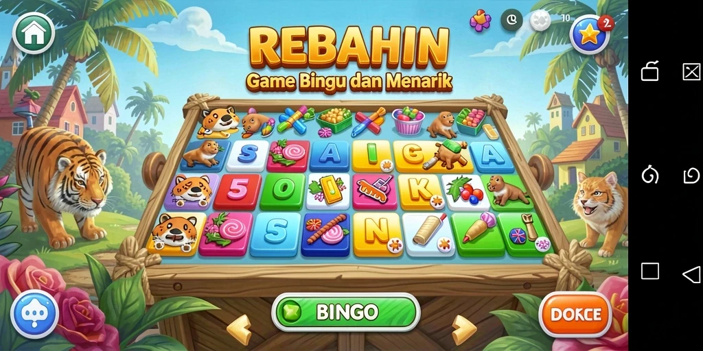 Tampilan gameplay seru di REBAHIN dengan grafis menarik.