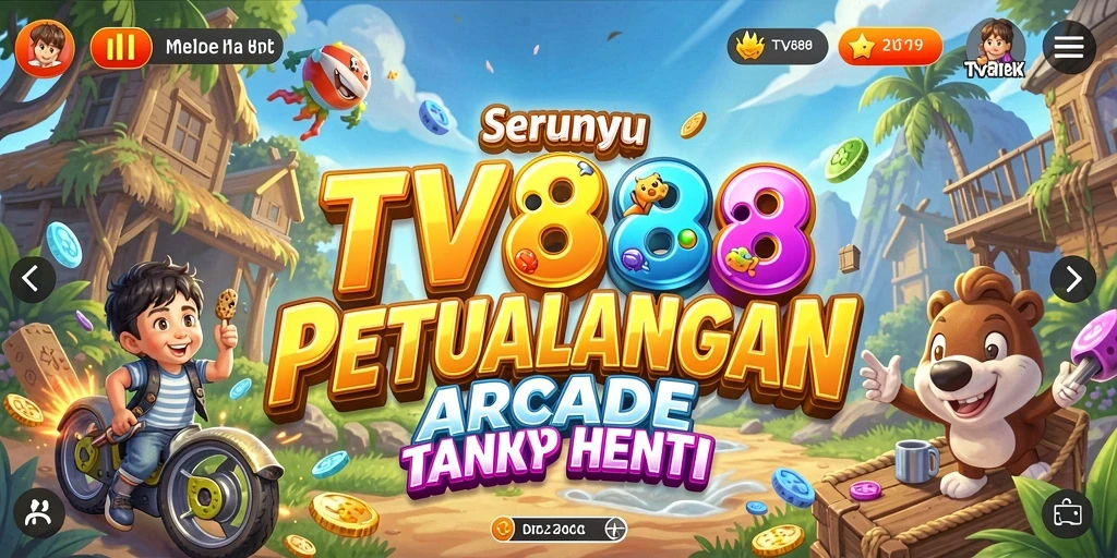 Tampilan gameplay seru dari TV888 yang penuh tantangan di setiap level.